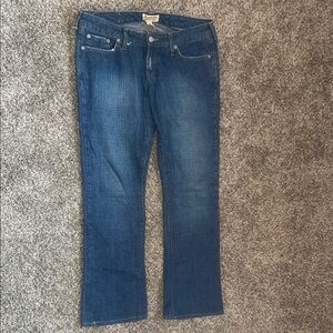 Abercrombie & Fitch Dark Blue Straight Leg Jeans